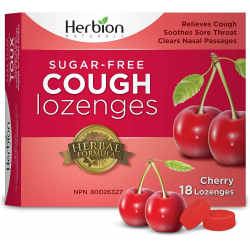 Herbion Naturals Cherry para la Tos 18 pastillas