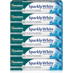 Chollo - Himalaya Herbals Sparkly White 75ml (Pack de 6)