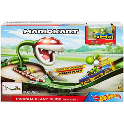 Chollo - Hot Wheels Pista Mario Kart Pira&ntilde;a &vert; Mattel GFY47