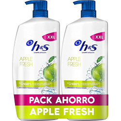 Chollo - H&S Apple Fresh Champú Anticaspa 1L (Pack de 2)