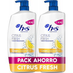 Chollo - H&S Citrus Fresh Champú Anticaspa 1L (Pack de 2)