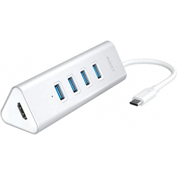 Chollo - Hub USB-C 5 en 1 Aukey CB-C34