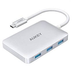 Chollo - Hub USB-C Multipuerto 6 en 1 Aukey AUKEY CB-C6