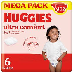 Chollo - Huggies Ulltra Comfort Talla 6 - 34 pañales (Pack de 3)
