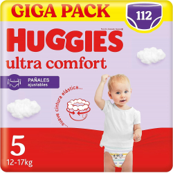 Chollo - Huggies Ulltra Comfort Talla 5 - 28 pañales (Pack de 4)