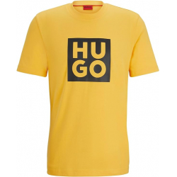 Chollo - HUGO Daltor Organic Cotton Logo Print T-Shirt &vert; 50473891&lowbar;720