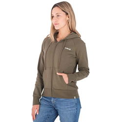 Hurley One And Only Small Zip Hoodie | AWFL22Q1ZI Olive