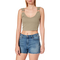 Chollo - Inside Ribbed Top Rings Detail &vert; 412333573&lowbar;Green