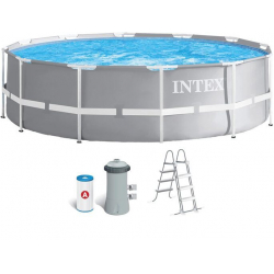 Chollo - INTEX Prism Frame 366x99cm &plus; Depuradora &vert; 26716NP