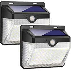 Chollo - iPosible ZJ-SL60D Focos solares LED (Pack de 2)