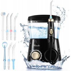 Chollo - Irrigador Dental Atkomo 600ml con 8 Boquillas