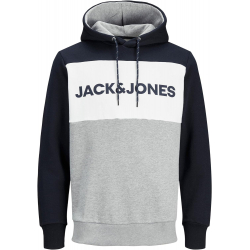 Chollo - Jack & Jones Colour Block Logo Hoodie | 12172344