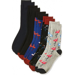 Chollo - Jack & Jones Summer Flamingo Calcetines Hombre Pack de 5 pares