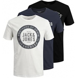 Jack & Jones Jjejeans Camisetas hombre Pack 3x