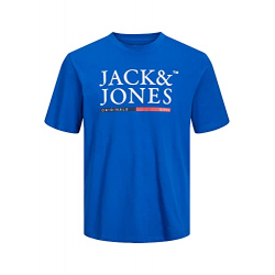 Chollo - Jack & Jones Jorcodyy SS Crew Neck T-Shirt &vert; 12228542 Azul