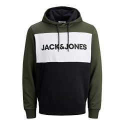 Chollo - Jack & Jones Tylers Colour Block Logo Hoodie | 12172344_1646_775644