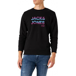 Chollo - Jack & Jones Seth Sweatshirt &vert; 12210869 Black