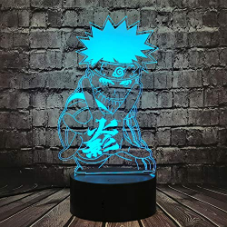 Chollo - Jinlycoo Sasuke Lámpara LED de Acrílico | Jin12
