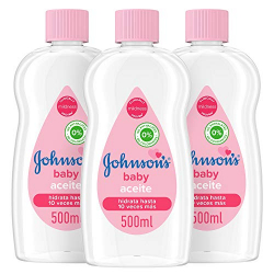 Chollo - Johnson's Baby Aceite Regular 500ml (Pack de 3)