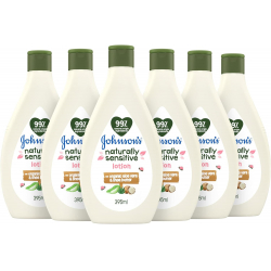 Chollo - Johnson's Naturally Sensitive Loci&oacute;n 395ml &lpar;Pack de 6&rpar;