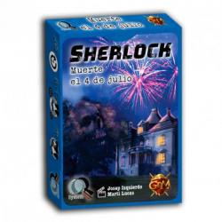 Chollo - Juego de cartas Serie Q Sherlock&colon; Muerte el 4 de julio - GDM Games GDM125