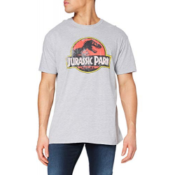 Chollo - Jurassic Park Distressed Logo T-shirt | RGMTS346