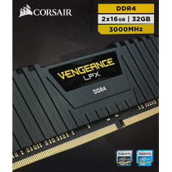 Chollo - Kit de Memoria RAM Corsair Vengeance LPX 32GB &lpar;2x16GB&rpar; DDR4 3000Mhz CL16