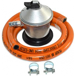 Kit Regulador Gas butano + Tubo de goma  S&M 321771