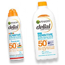 Chollo - Kit solar Sensitive Ni&ntilde;os Garnier Delial Leche y Spray protectores &plus; Bal&oacute;n de Playa