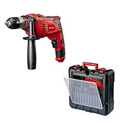 Chollo - Kit Taladro Percutor Einhell TC-ID 1000 &plus; Accesorios