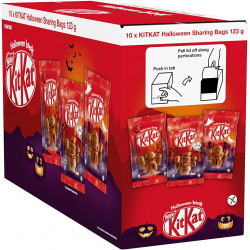 KitKat Halloween Break Mini Monsters 123g (Pack de 10)