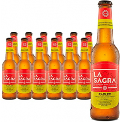 Chollo - LA SAGRA Radler Botella 33cl (Pack de 12)