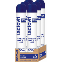Chollo - Lactovit Desodorante Extra Eficaz Spray 200ml (Pack de 6)