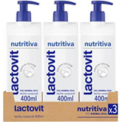 Chollo - Lactovit Leche Corporal Nutritiva 400ml (Pack de 3)