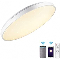 Chollo - L&aacute;mpara de Techo JDONG GmbH 24W WiFi Alexa