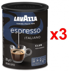 Lavazza Club Espresso Italiano Molido 250g (Pack de 3)