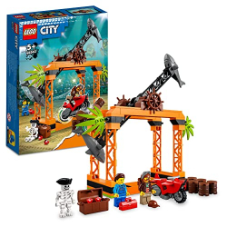 Chollo - LEGO City Stuntz Desaf&iacute;o Acrob&aacute;tico&colon; Ataque del Tibur&oacute;n &vert; 60342