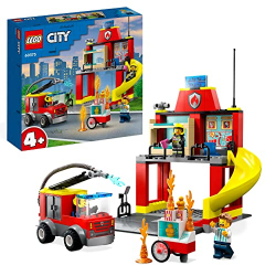 Chollo - Parque de Bomberos y Camión de Bomberos | LEGO City 60375