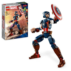 Chollo - LEGO Marvel Figura para Construir: Capitán América | 76257
