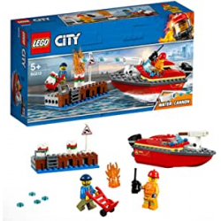 LEGO City Fire Llamas en el Muelle (60213)