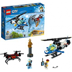 LEGO City Policía Aérea A la Caza del Dron (60207)