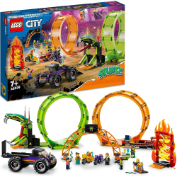 Chollo - LEGO City Stuntz Pista Acrob&aacute;tica con Doble Rizo &vert; 60339