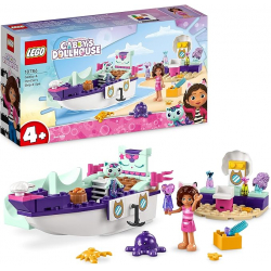 LEGO Gabby's Dollhouse Barco y SPA de Gabby y Siregata | 10786