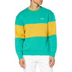 Chollo - Levi's Color Block Tipped Crew Sudadera Hombre