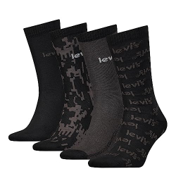 Chollo - Levi's Gift Box Regular Cut Logo Socks 4-Pack | 701224692