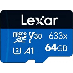 Lexar 633x Blue Series 64GB | LSDMI64GBB633A