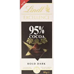 Chollo - Lindt Excellence 95% Chocolate negro intenso 80g