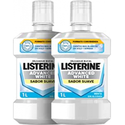 Chollo - Listerine Advanced White Sabor Suave 1L (Pack de 2)