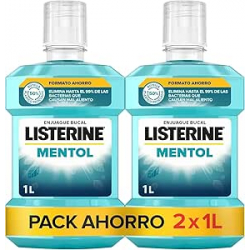 Chollo - Listerine Mentol 1L &lpar;Pack de 2&rpar;