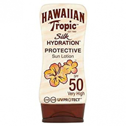 Chollo - Loción Solar Hawaiian Tropic Silk Hydration SPF50 (180ml)